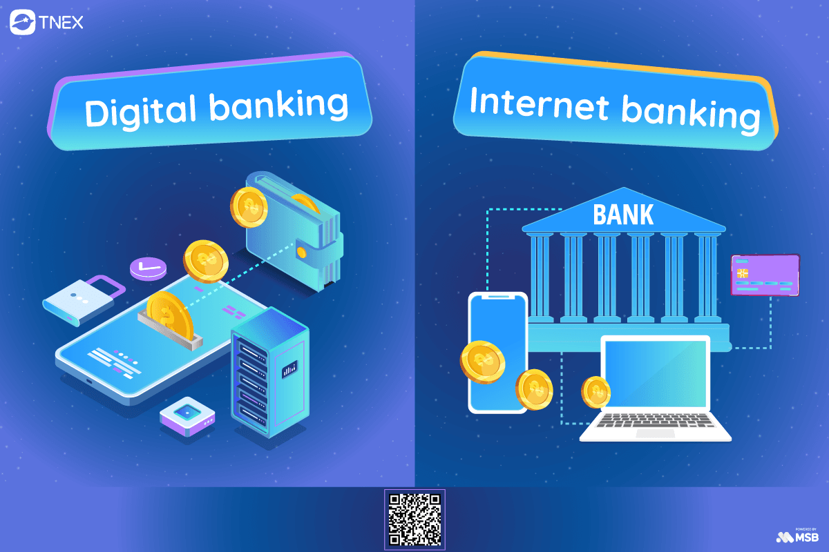 Digital Banking là gì? Phân biệt Digital banking với Internet Banking?