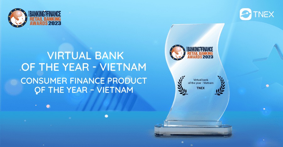 TNEX đoạt cú đúp giải thưởng: Ngân hàng số của năm và Sản phẩm tài chính của năm