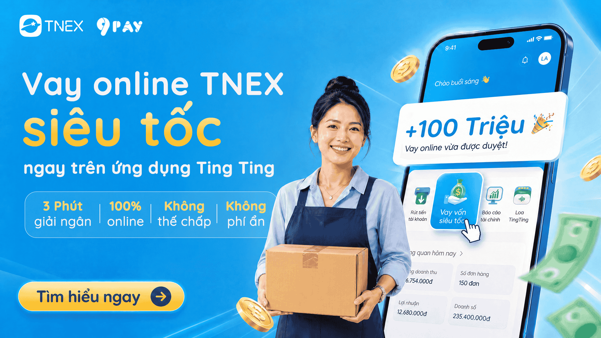 Vay nhanh online cho chủ shop: Giải pháp xoay vốn mùa cao điểm chỉ 3 phút Vay nhanh online cho chủ shop: Giải pháp xoay vốn mùa cao điểm chỉ 3 phút