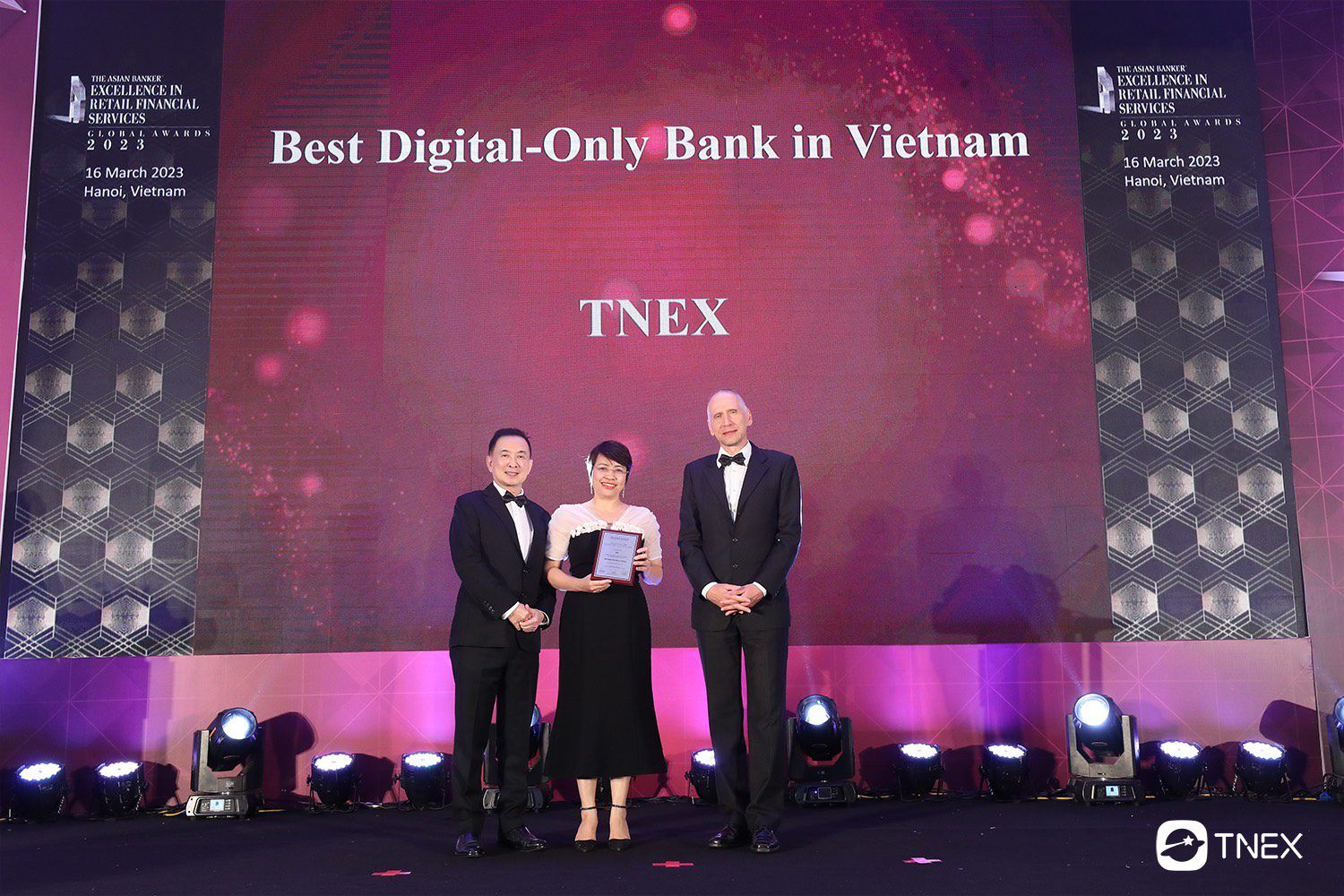 TNEX được The ASIAN Banker 2 năm liên tiếp vinh danh là “Ngân hàng Thuần số tốt nhất Việt Nam” TNEX được The ASIAN Banker 2 năm liên tiếp vinh danh là “Ngân hàng Thuần số tốt nhất Việt Nam”